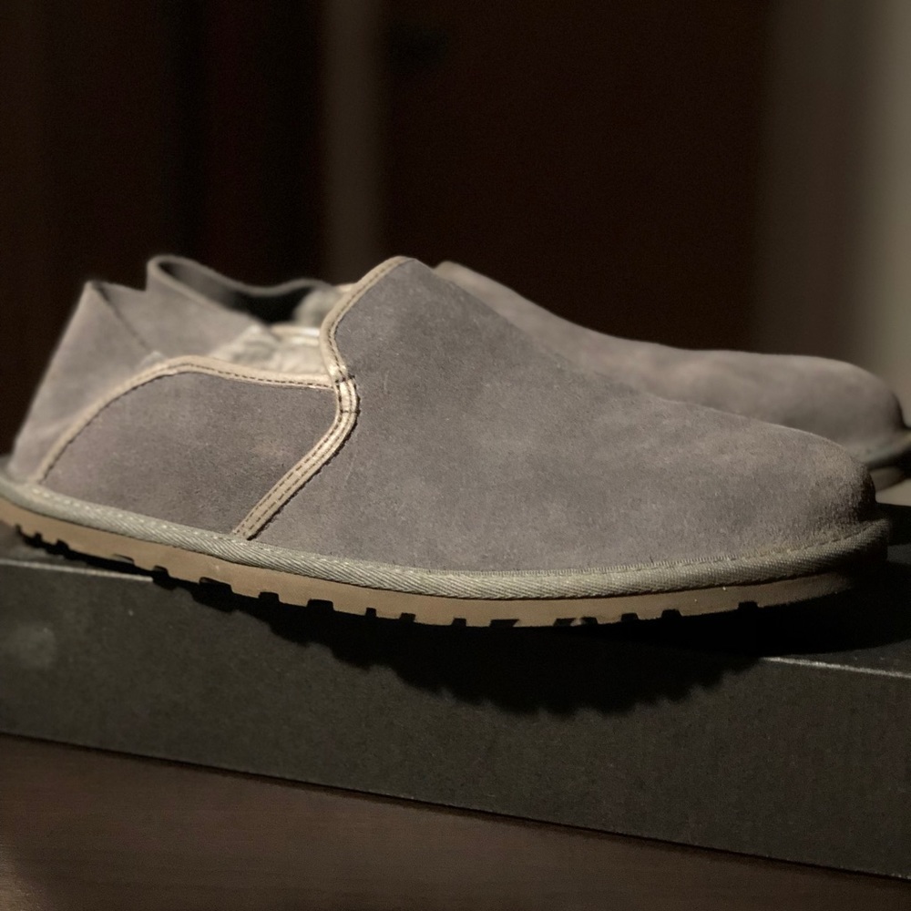 Men’s Grey UGG slippers